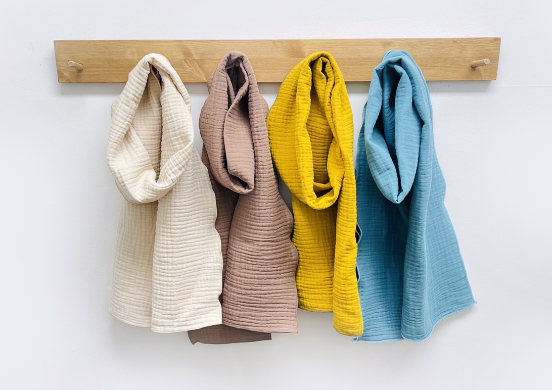 요루머플러 삼중거즈 스카프 사계절용 목도리